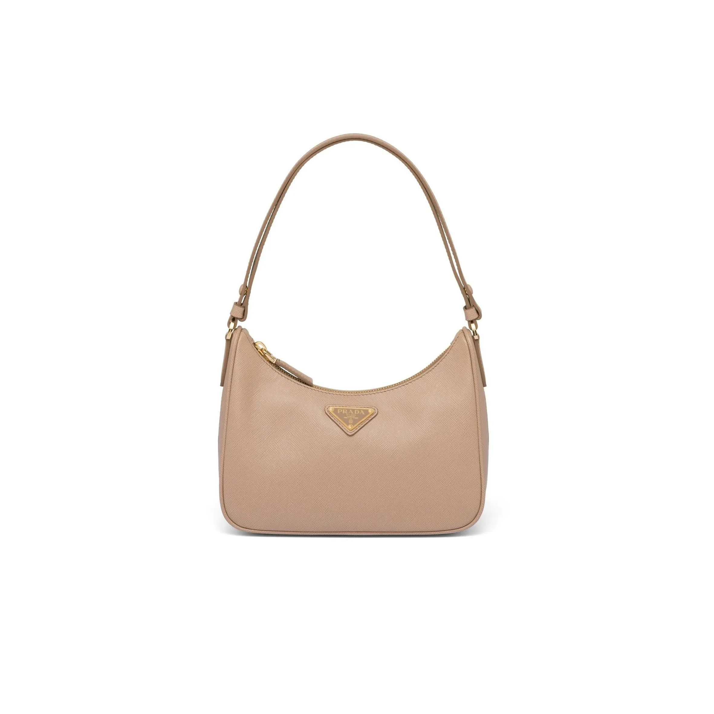 Pra*a leather mini bag 1bc204 (23*17*6.5cm)